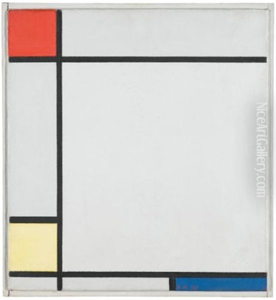 Composition With Red, Yellow And Blue - view 1