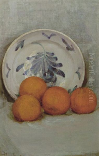 Still Life With Oranges - view 1