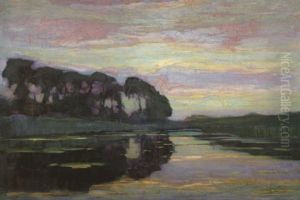 Insjolandskap by Piet Mondrian