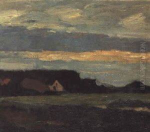Paysage En Hollande by Piet Mondrian