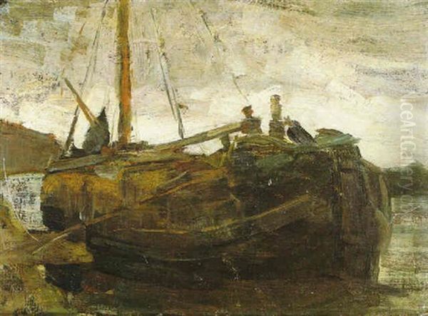 Bateau Dans Un Fleuve - view 1