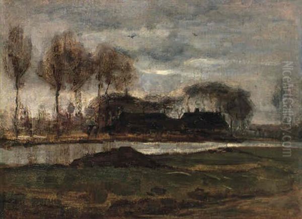 Farmhouse, Towards Evening - view 1
