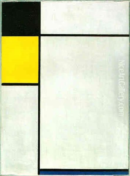 Composition No. I, Black, Yellow And Blue, 1927 - view 1