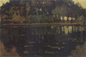 Trees Along The River Gein
