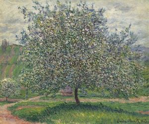 Le Pommier by Claude Oscar Monet