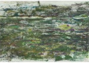 Nympheas (fragment) by Claude Oscar Monet