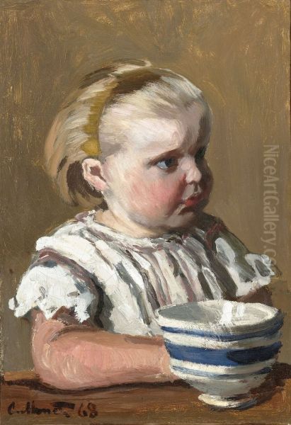 L'enfant A La Tasse, Portrait De Jean Monet - view 1