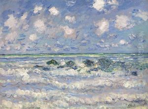 La Vague by Claude Oscar Monet