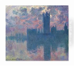 Le Parlement, Soleil Couchant (the Houses Of Parliament, At Sunset)