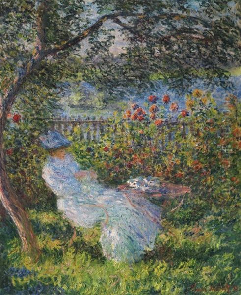Alice Hoschede Au Jardin - view 1