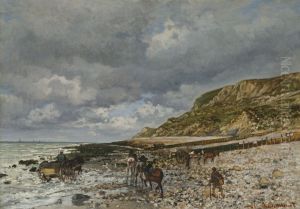 Chevaux A La Pointe De La Heve
