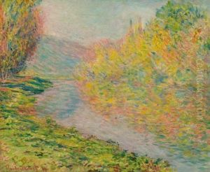 Automne A Jeufosse by Claude Oscar Monet
