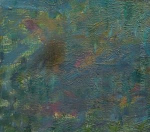 Nympheas (fragment) by Claude Oscar Monet