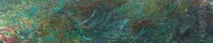 Nympheas (fragment) by Claude Oscar Monet
