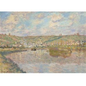 Fin D'apres-midi, Vetheuil by Claude Oscar Monet