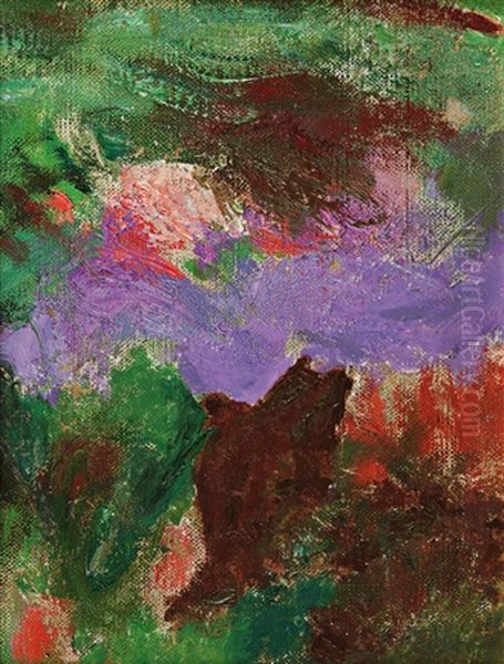 Les Iris Iii - Fragment - view 1