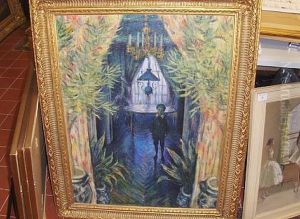 Boy In A Hallway