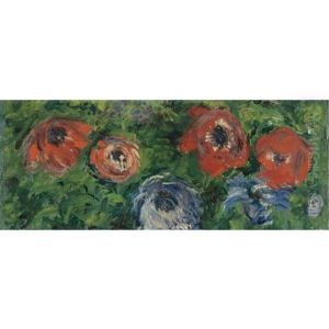 Anemones by Claude Oscar Monet