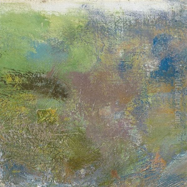 Etude De Nympheas, Vibrations Sur Le Bassin (fragment) - view 1