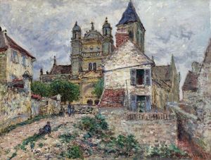 L'eglise De Vetheuil by Claude Oscar Monet