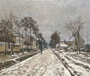 Route A Louveciennes, Effet De Neige