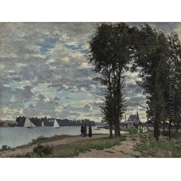 Les Bords De La Seine A Argenteuil - view 1
