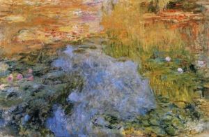 Le Bassin Aux Nympheas by Claude Oscar Monet