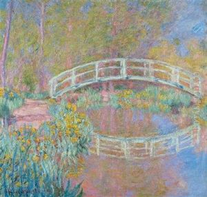 Pont Dans Le Jardin De Monet