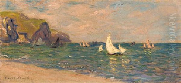 Voiliers En Mer, Pourville - view 1
