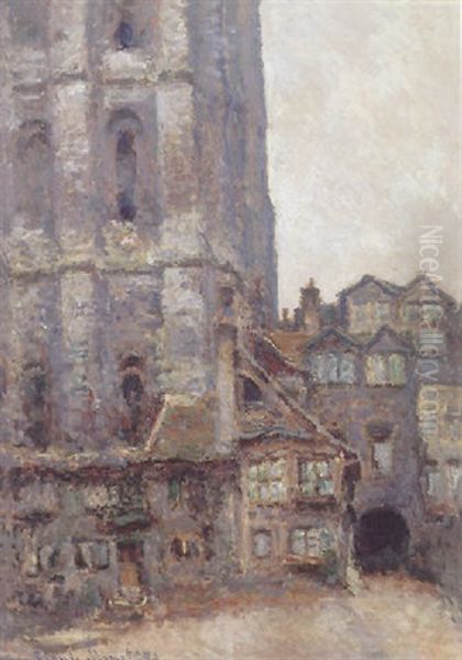 La Cathedrale De Rouen: La Cour D'albane - view 1