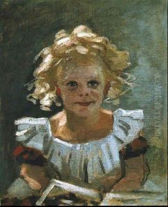 Portrait Du Petit Louis Gaudibert