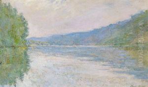 La Seine A Port-villez by Claude Oscar Monet