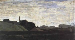Paysage D'usines by Claude Oscar Monet