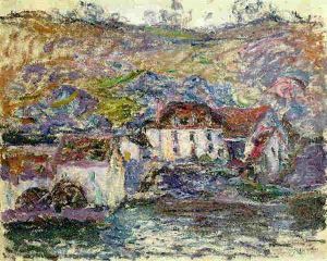 Le Moulin De Verny by Claude Oscar Monet