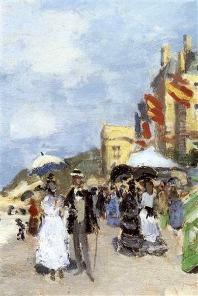 La Plage A Trouville - view 1