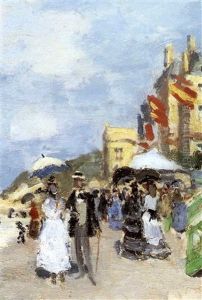 La Plage A Trouville