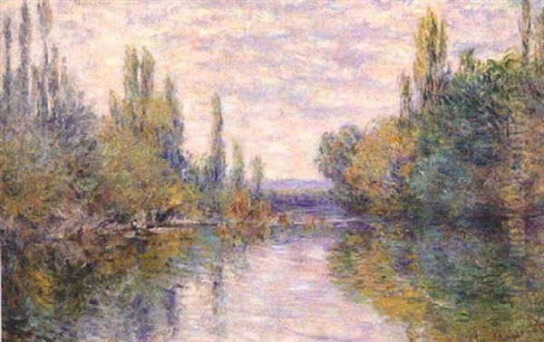 Un Bras De La Seine Pres De Vetheuil - view 1