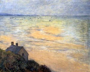 La Cabane A Trouville; Maree Basse