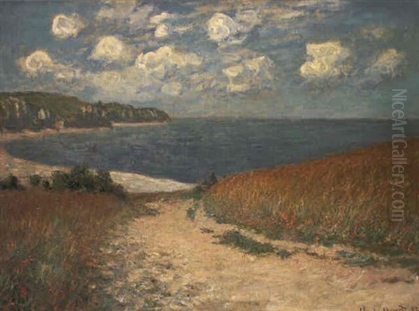 Chemin Dans Les Bles A Pourville - view 1