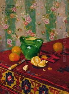 Nature Morte Aux Oranges by Georges Daniel Monfreid