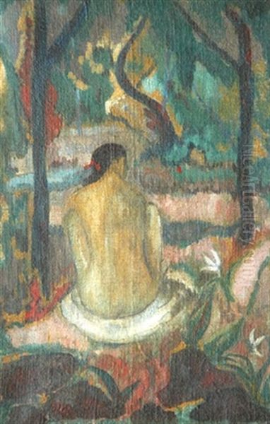 Marquisienne D'hiva Hoa Nue De Dos - view 1