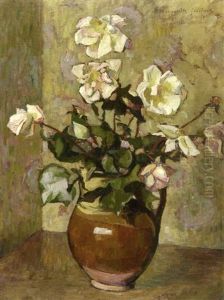 Le Vase De Roses by Georges Daniel Monfreid