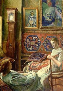 Conversation Dans L'atelier A Corneilla-de-conflent by Georges Daniel Monfreid