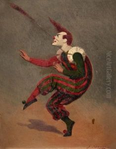 Clown Equilibriste by Jules Monge