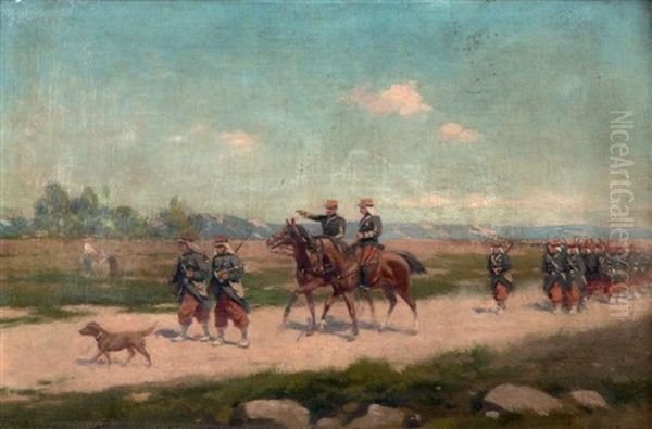 Militaires En Exercice - view 1