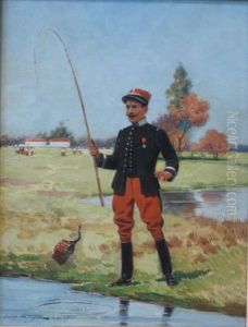 Le Militaire A La Casserolle by Jules Monge