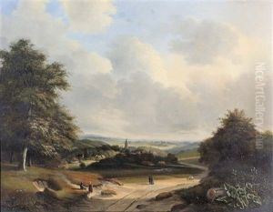 Sommerliche Landschaft by Cornelis Marinus Willem Mongers