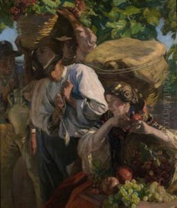 La Vendimia by Jose Mongrell Torrent