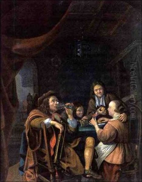 Scene D'interieur Bourgeois Hollandais - view 1