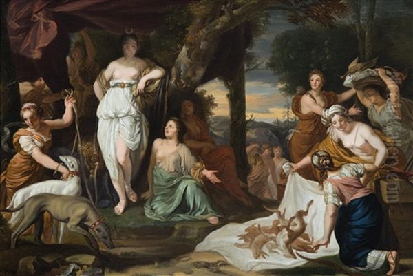 Diana Und Ihre Nymphen Nach Der Jagd - view 1